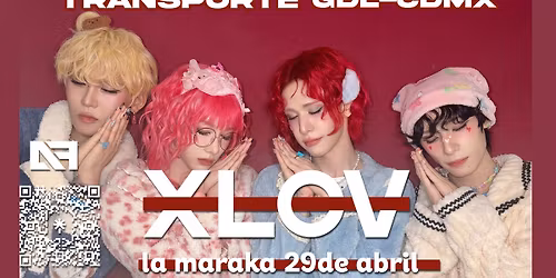 Transporte desde Guadalajara a Concierto de XLOV en el Pepsi Center en CDMX