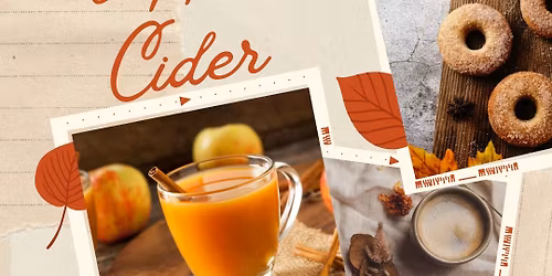 Apple Cider and Donut Social