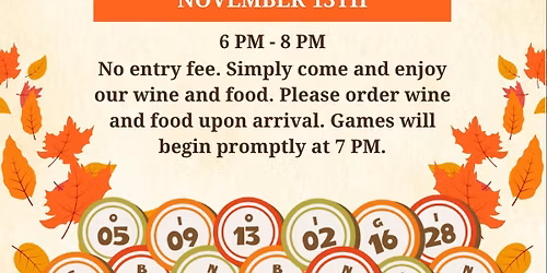 Wine and Bingo