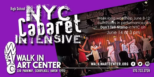 HS NYC Cabaret Intensive with Corinna Sowers Adler