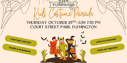Love Flemington Kids Halloween Parade & Costume Contest