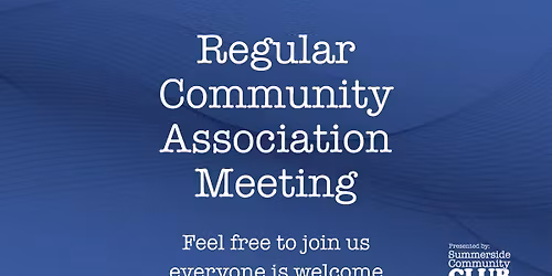 Summerside Community Club May Meeting