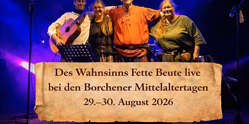 DWFB live bei den Borchener Mittelaltertagen in Borchen