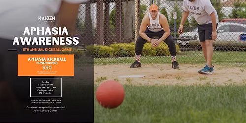 Aphasia Kickball Game