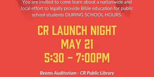 CR Launch Night