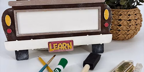 DIY Teacher Sign Creative Workshop 