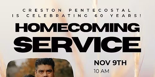 Homecoming Service