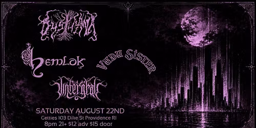 Dysthymia, Hemlok, Vudu Sister, and Vintergrav @ Getties