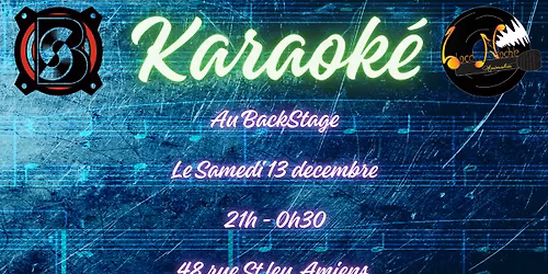Karaok\u00e9 au Backstage