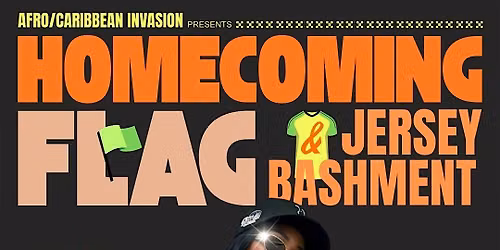 HOMECOMING Afro\/Caribbean Flag & Jersey Bashment