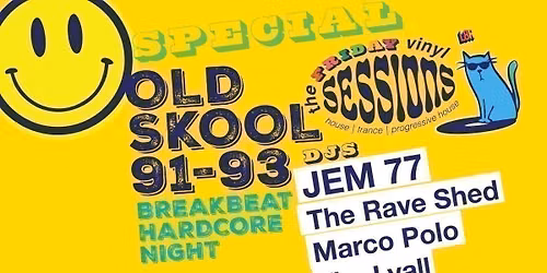 The Friday Vinyl Sessions - JEM77 Old Skool Special