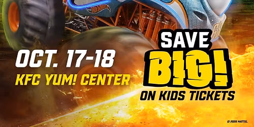 Hot Wheels Monster Trucks Live 2026 - Glow-N-Fire Tickets