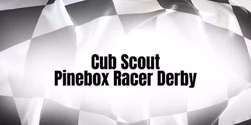 Cub Scout Pinebox Racer Derby