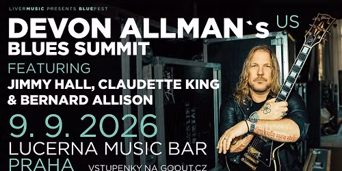 Devon Allman's Blues Summit | Lucerna Music Bar
