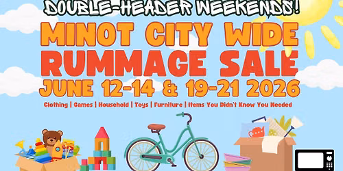 JUNE 2026 CITY WIDE RUMMAGE SALE