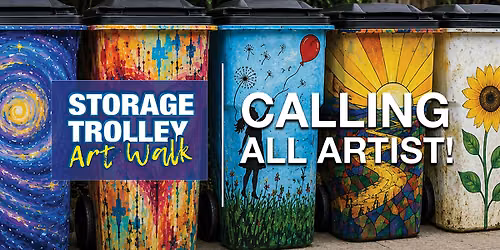 Artist Call: Storage Trolley Art Walk \u2013 Paint for Hope