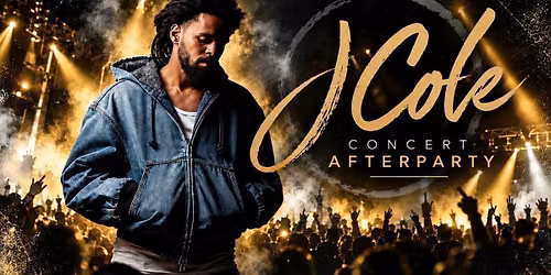 J Cole After Concert Party 29th October 2026 @YOURS