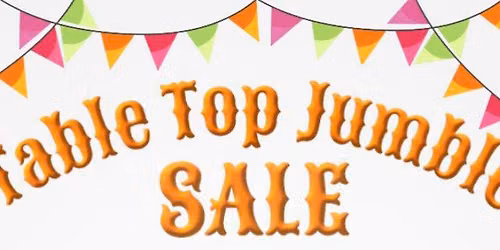Table Top Jumble Sale