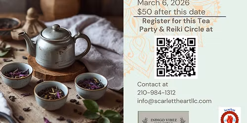 Gathering Around the Kettle\nTea Party & Reiki Circle\n