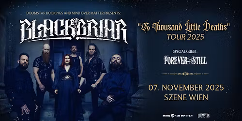 BLACKBRIAR | A Thousand Little Deaths | Szene Wien