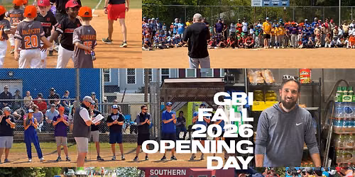 GBI Fall 2026 Opening Day
