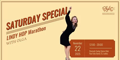 Special Class: Lindy Hop Marathon with Olga