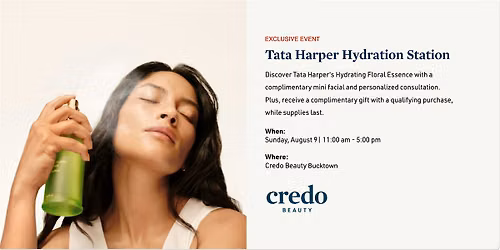 Tata Harper Hydration Station \u2014 Credo Beauty Bucktown