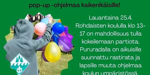 Partion superp\u00e4iv\u00e4 - hernekeittoa ja muurinpohjalettuja!