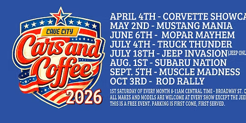 2026 Cave City Cars and Coffee