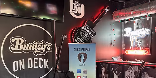 Chris Baerman Solo at Buntsy\u2019s Band Stand!