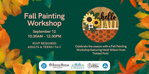 Fall Painting Workshop - RSVP LINK BELOW