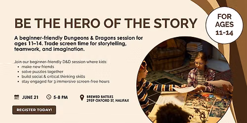 Fantasy Role-Playing for Youth 11-14