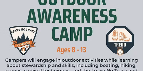 Outdoor Awareness Camp at River Park North