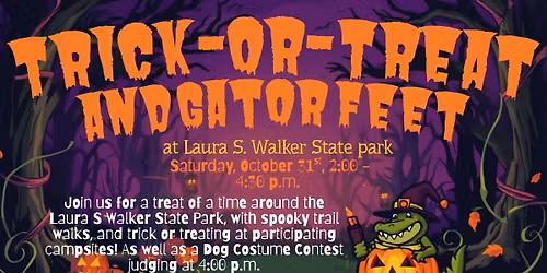 Trick or Treat and Gator Feet