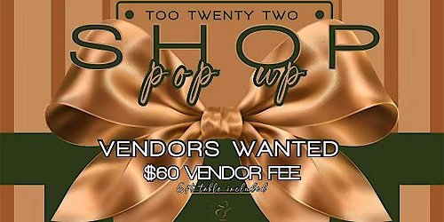 Too Twenty Two Pop Up Shop