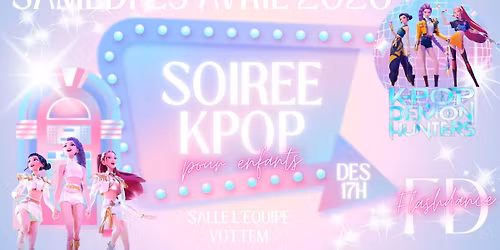 Soir\u00e9e Kpop pour enfants