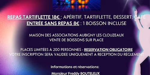 Soir\u00e9e \u201cBest OFF 80\u201d Organis\u00e9e par les Sapeurs-Pompiers de la direction de la Vend\u00e9e