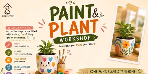 Paint and Plant Workshop