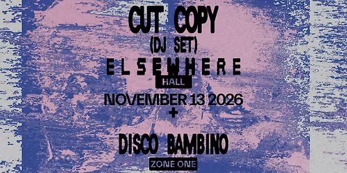 Cut Copy (dj), Disco Bambino