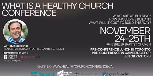 What Is a Healthy Church Conference 2025