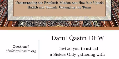 A Sisters gathering with Alima Bushra Alvi and Ustadha Jannah Khan