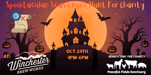 Spooktacular Scavenger Hunt For Charity