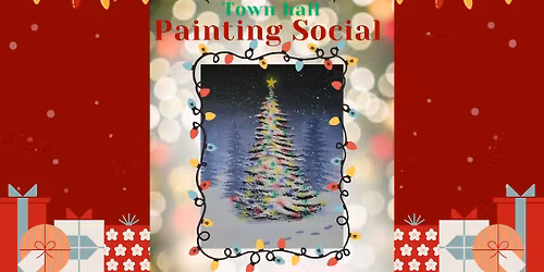 Christmas Public Painting Social: Buy One, bring someone FREE!