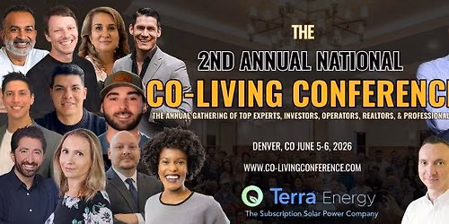 World's Largest Co-Living Event: The National Co-Living Conference 2026