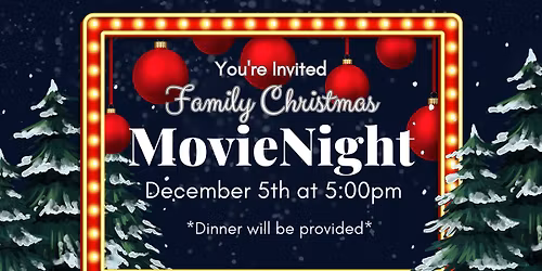 Free Family Christmas Movie Night 