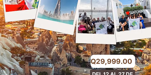 Viaje So\u00f1ado, Estambul, Capadocia, Atenas, Mykonos, Santorini, Dubai