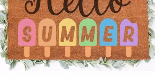 06\/03\/2026 (WEDS@6PM) Summer Doormat Workshop @ Hammer & Stain Waco