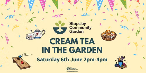 Cream Tea in the Garden!