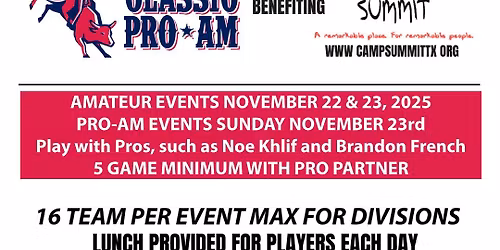 Cowtown Classic Pro Am Pickleball Tournament