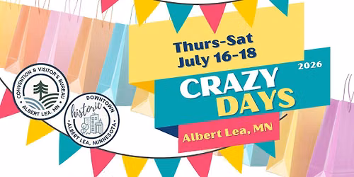Crazy Days - Sidewalk Sale Blowout in Albert Lea